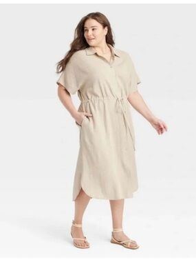 a new day Taupe Crewneck Knit Top